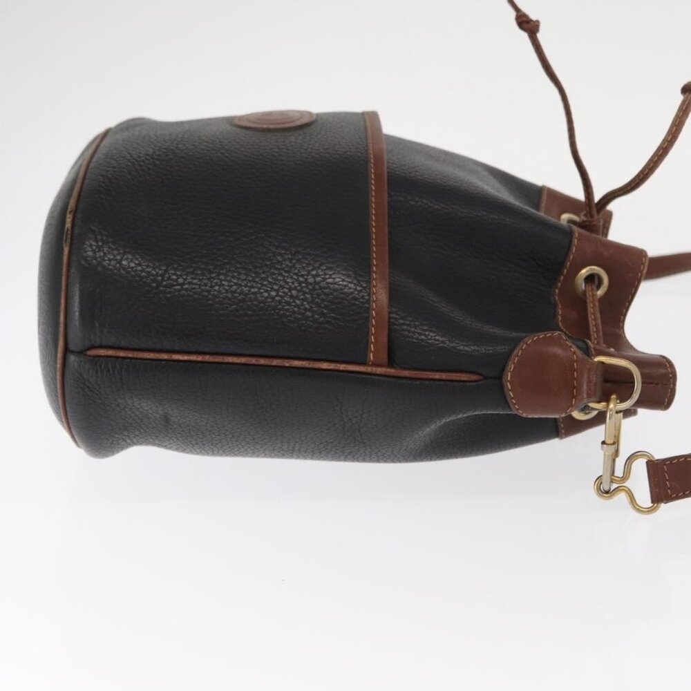 Authentic GUCCI Shoulder Bag Leather Black Gold 001 904 0791 - Picture 11 of 16